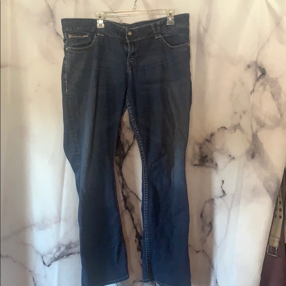 Silver jeans